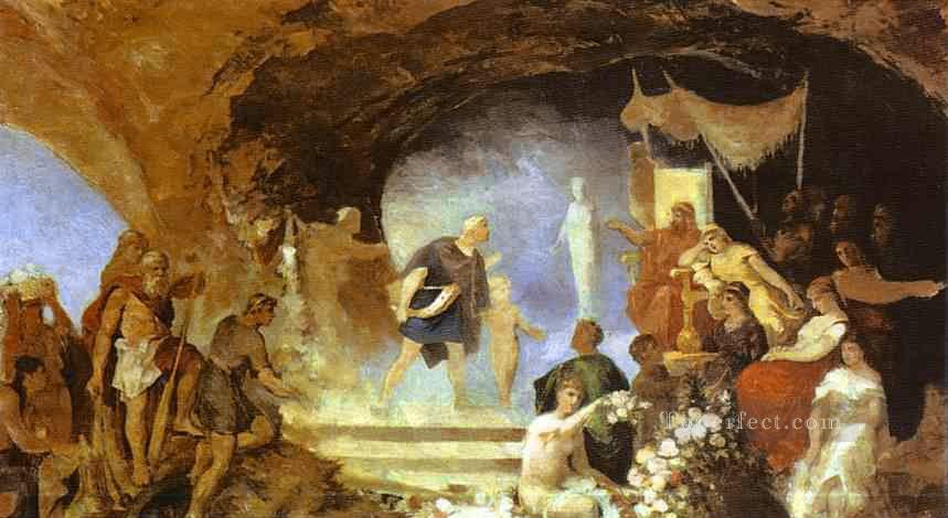 Orpheus in the Underworld Polish Greek Roman Henryk Siemiradzki Oil Paintings